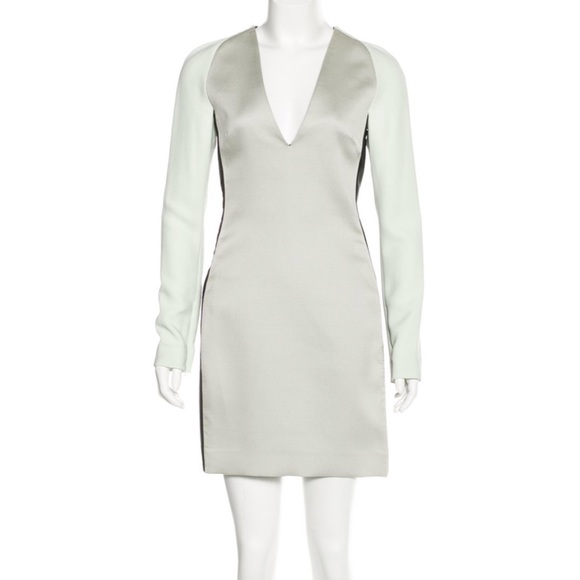SOLD ANTONIO BERARDI Colorblock Mini Dress - Picture 2 of 4